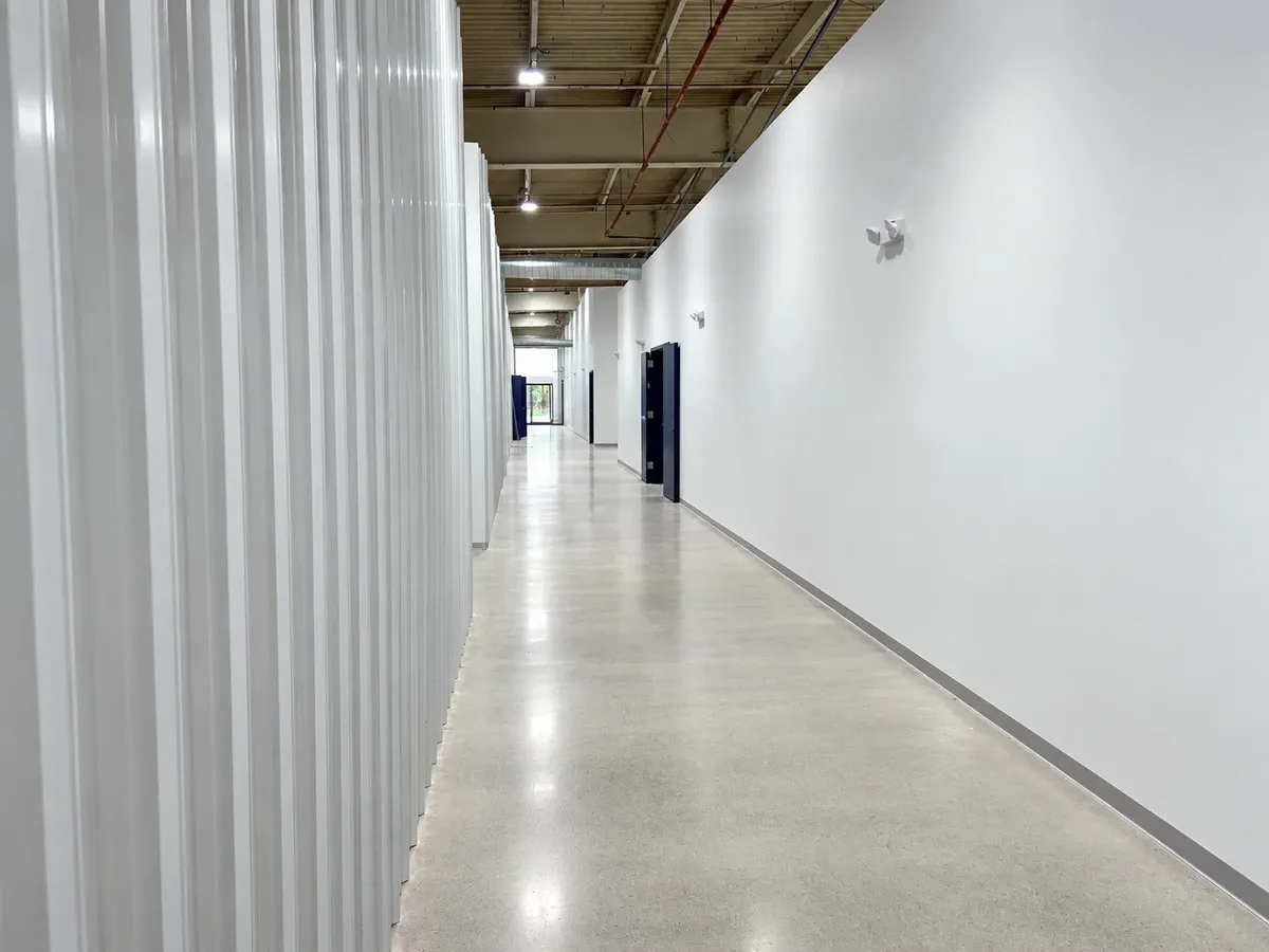 inside hallway of access flex space